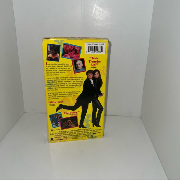 1997 Austin Powers International Man of Mystery VHS - Picture 3 of 4